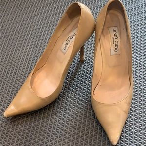 Jimmy Choo Tan Heel